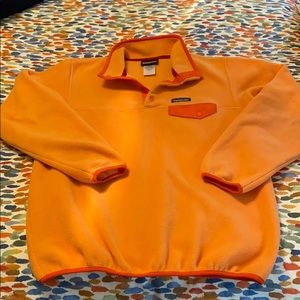 Patagonia Synchilla Snap-T Pullover, orange, L